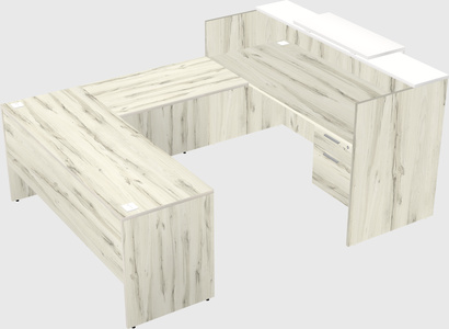 Modular reception desk