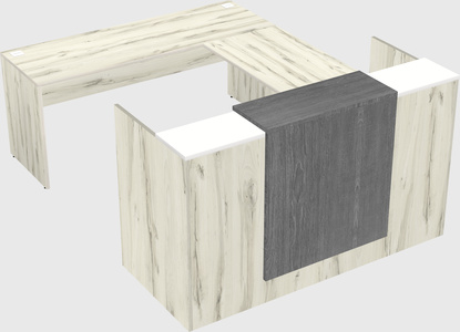 Modular reception desk