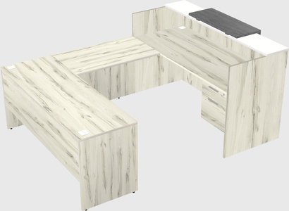 Modular reception desk