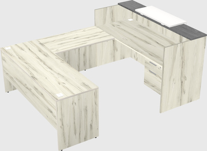 Modular reception desk