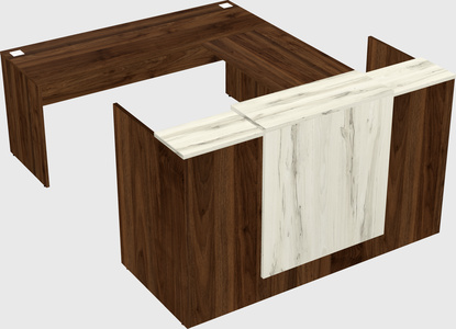 Modular reception desk