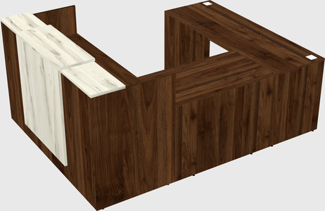 Modular reception desk