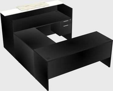 Modular reception desk