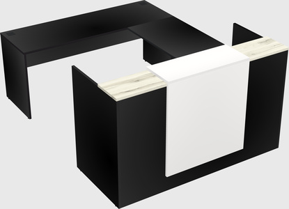 Modular reception desk