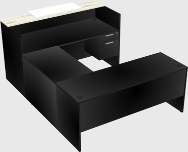 Modular reception desk