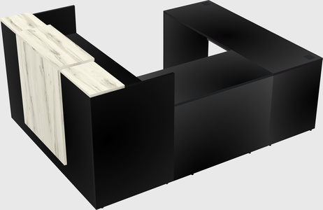 Modular reception desk