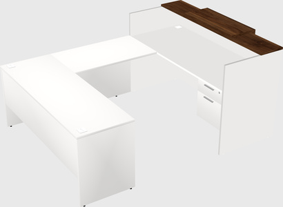 Modular reception desk