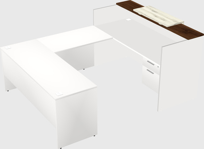 Modular reception desk