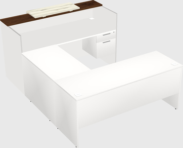 Modular reception desk