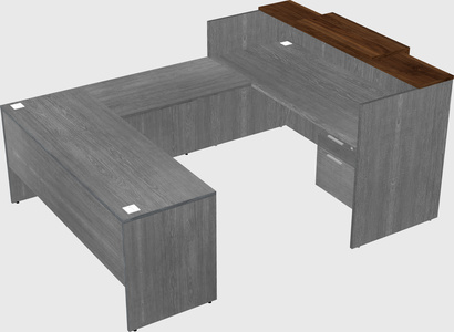 Modular reception desk