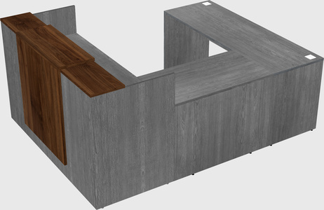Modular reception desk