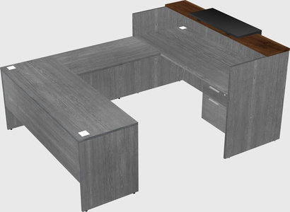 Modular reception desk