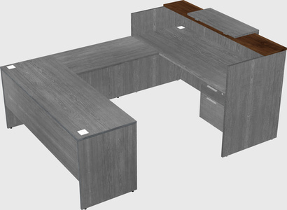Modular reception desk
