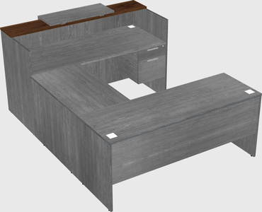 Modular reception desk