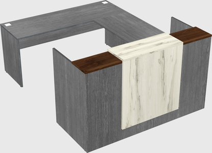 Modular reception desk