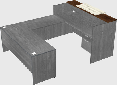 Modular reception desk