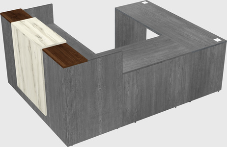 Modular reception desk