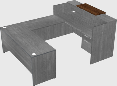 Modular reception desk