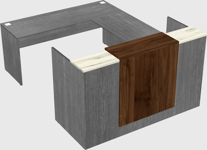 Modular reception desk