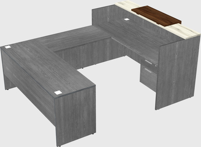 Modular reception desk