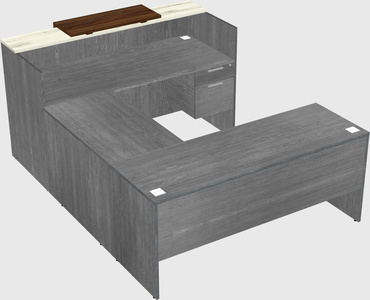 Modular reception desk