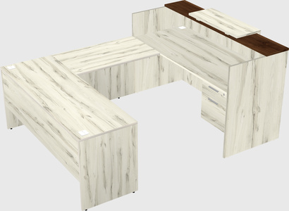 Modular reception desk