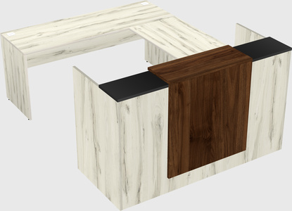 Modular reception desk