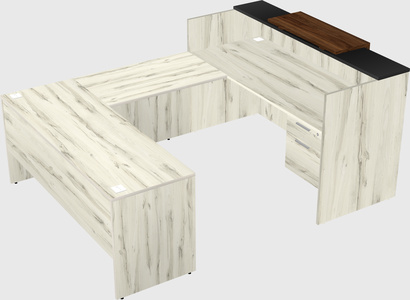 Modular reception desk