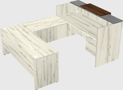 Modular reception desk