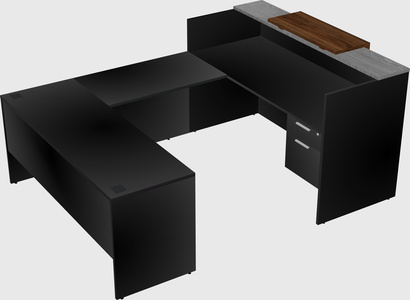 Modular reception desk