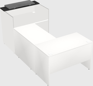 Modular reception desk