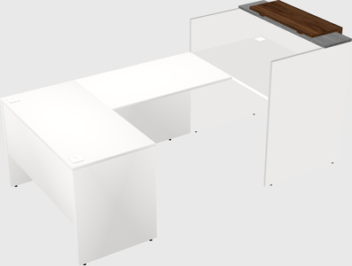 Modular reception desk