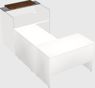 Modular reception desk