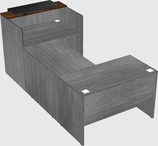 Modular reception desk