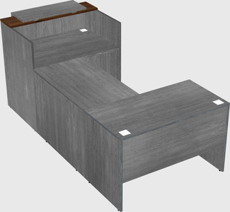 Modular reception desk