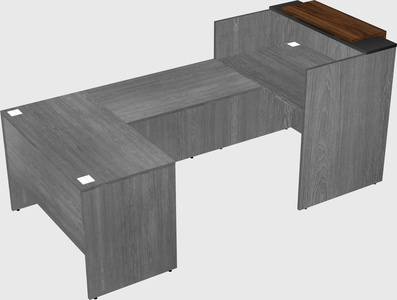 Modular reception desk
