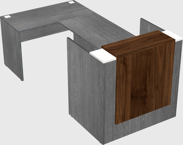 Modular reception desk