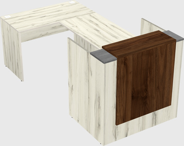 Modular reception desk