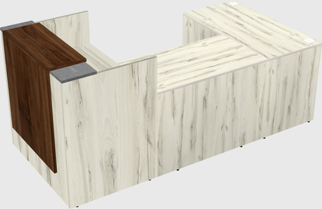 Modular reception desk