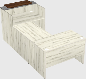 Modular reception desk