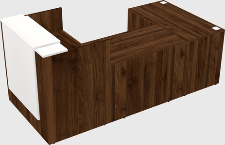 Balcão de recepção modular