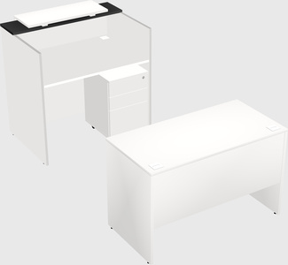 Modular reception desk