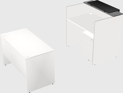 Modular reception desk