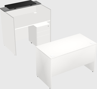 Modular reception desk