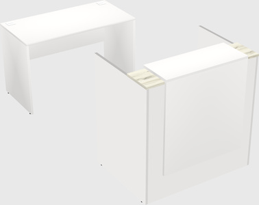 Modular reception desk