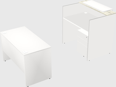 Modular reception desk