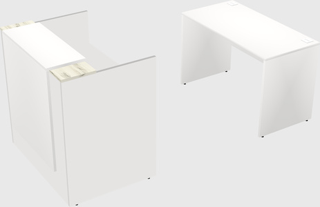 Modular reception desk
