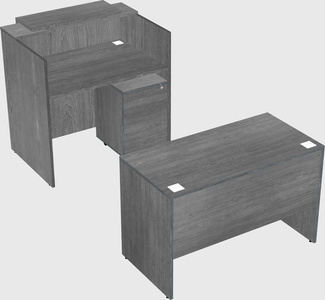 Modular reception desk