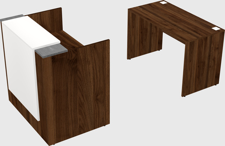Modular reception desk
