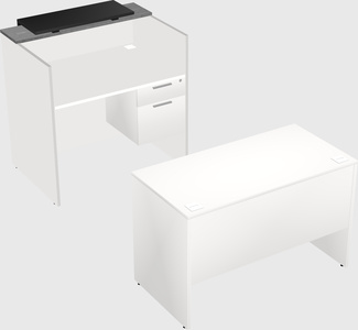 Modular reception desk